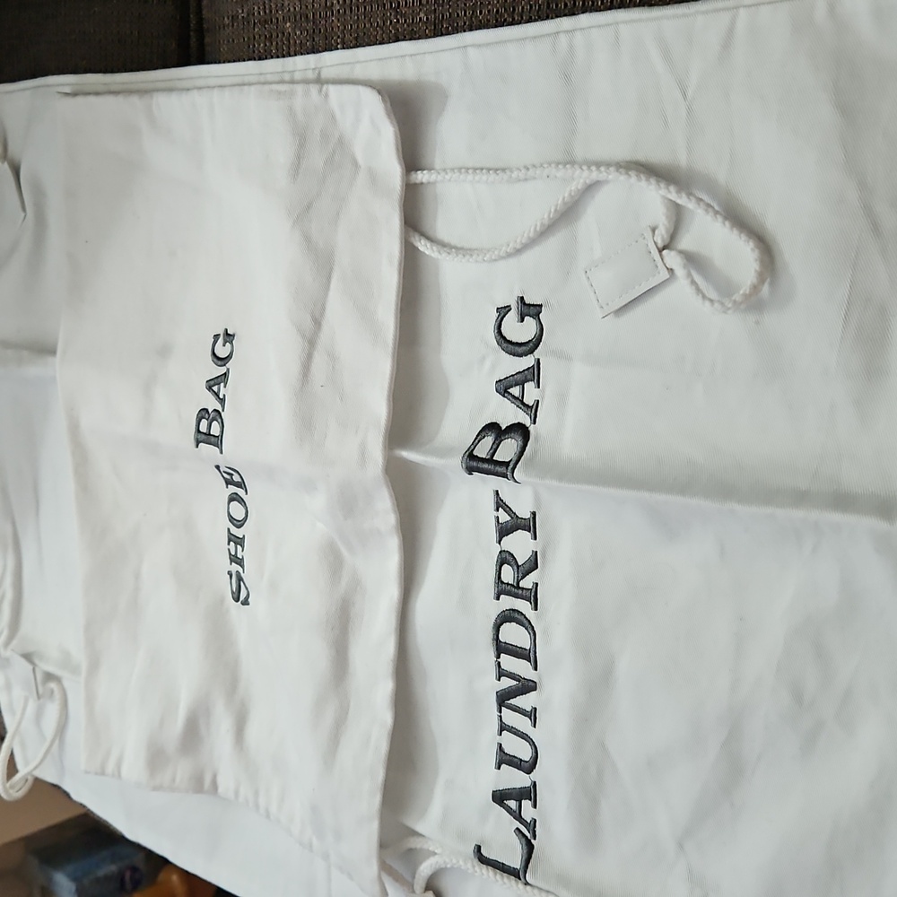 Embroidered Shoe & Laundry Bags